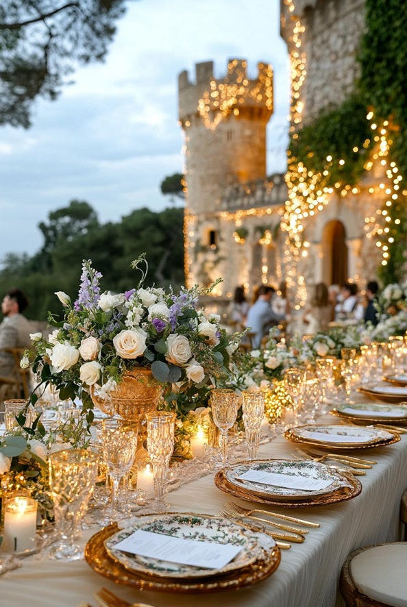 A Fairytale Wedding in a Castle: Romantic Inspiration for Destination Brides