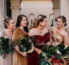 RED ROSE dress - Atelier Calliste