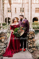RED ROSE dress - Atelier Calliste