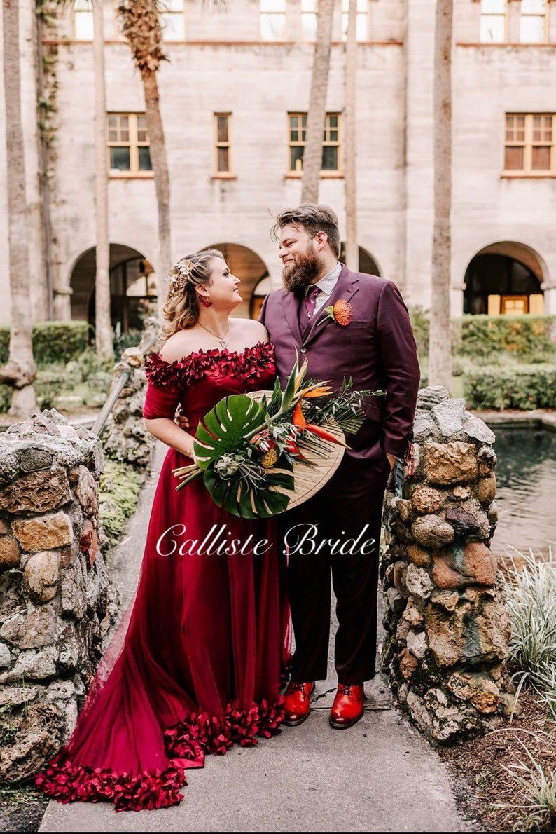 RED ROSE dress - Atelier Calliste