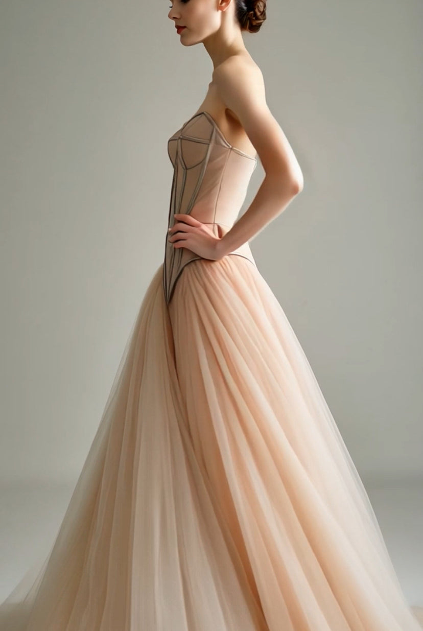 ARCHITECTURAL CORSET DRESS - Atelier Calliste