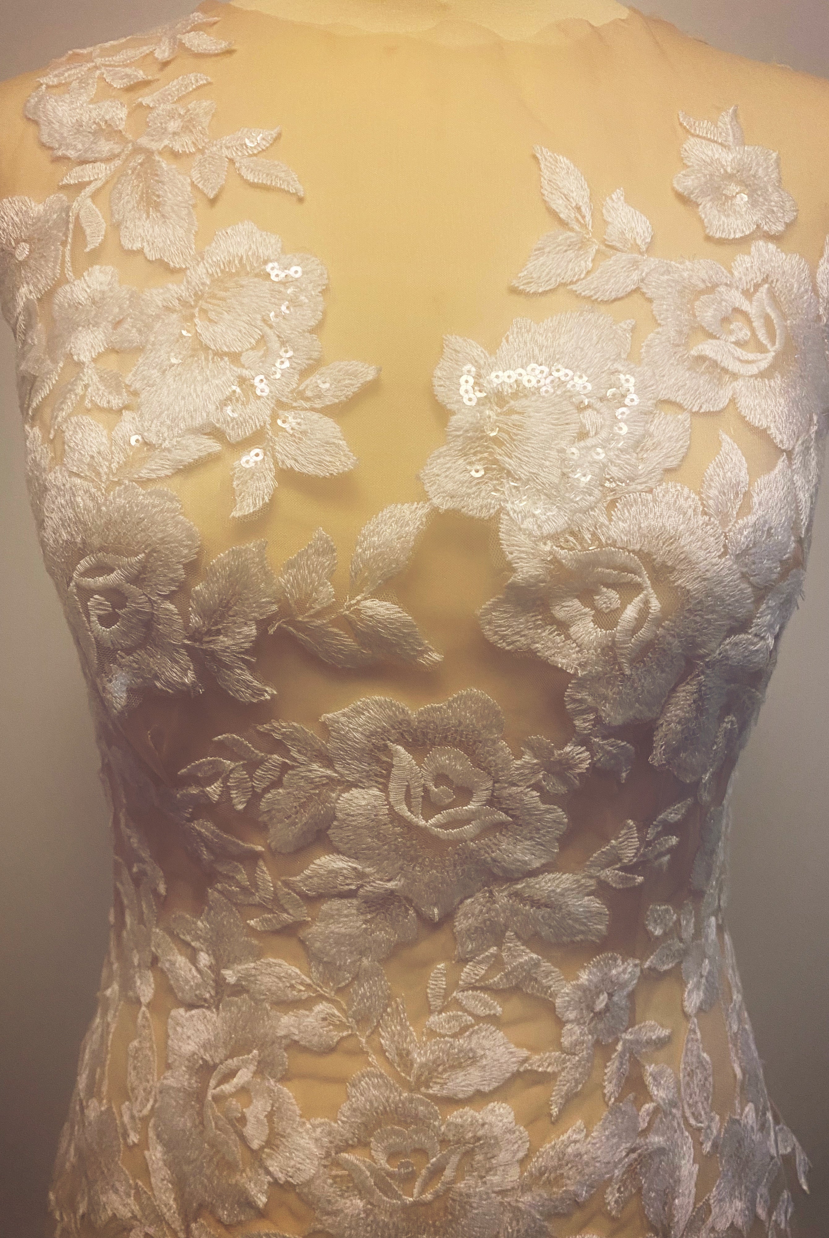 Calliste Nymph bridal bodysuit top - Atelier Calliste