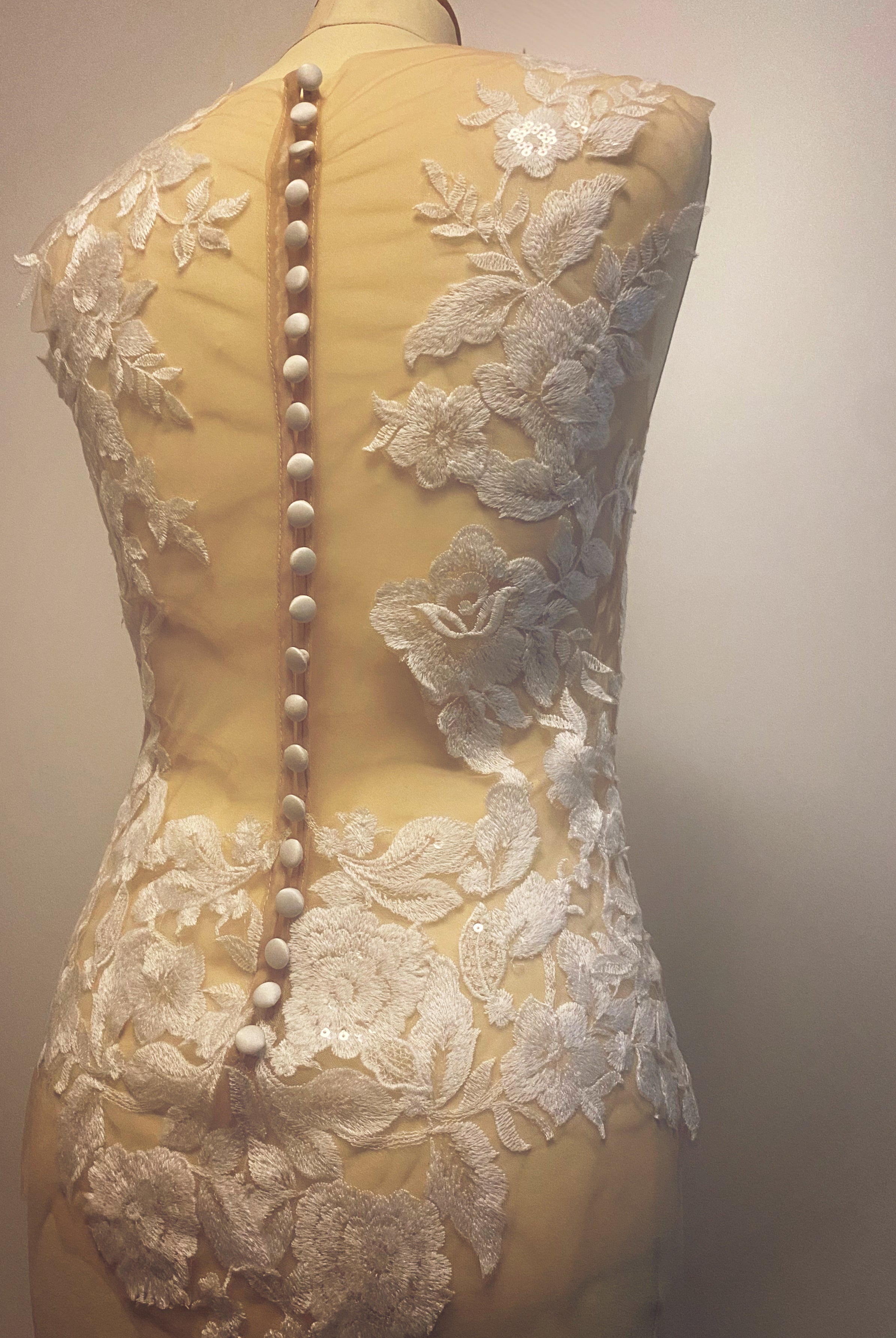 Calliste Nymph bridal bodysuit top - Atelier Calliste