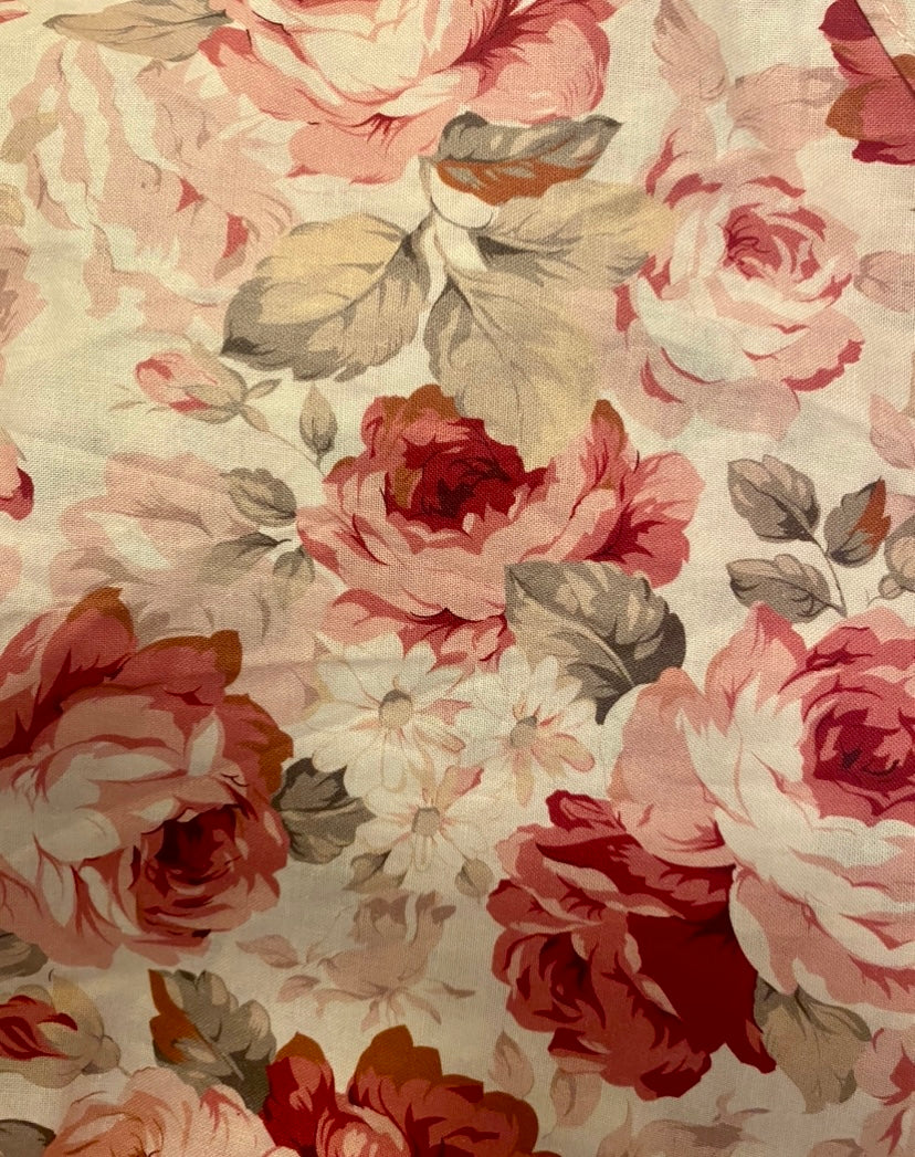 Pink Flowers Cocktail Dress - Atelier Calliste