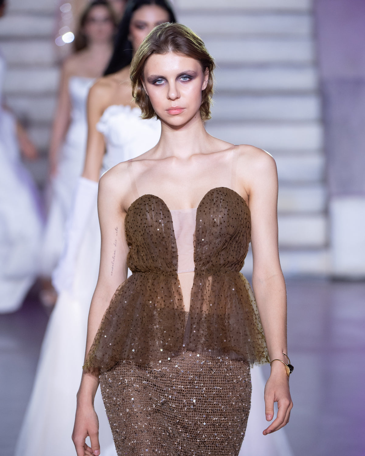 Petra Kara Gaia special occasion dress with elegant fabric and intricate design, perfect for formal events.