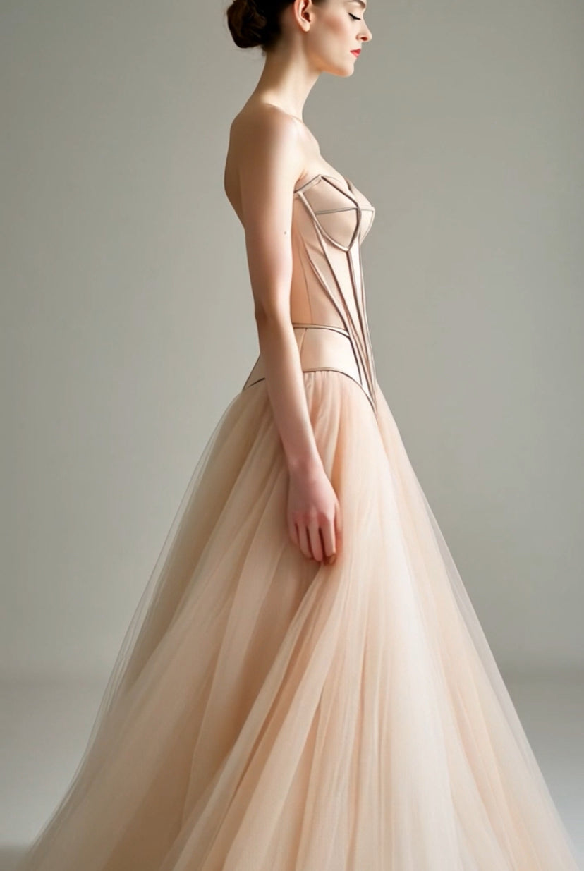 ARCHITECTURAL CORSET DRESS - Atelier Calliste