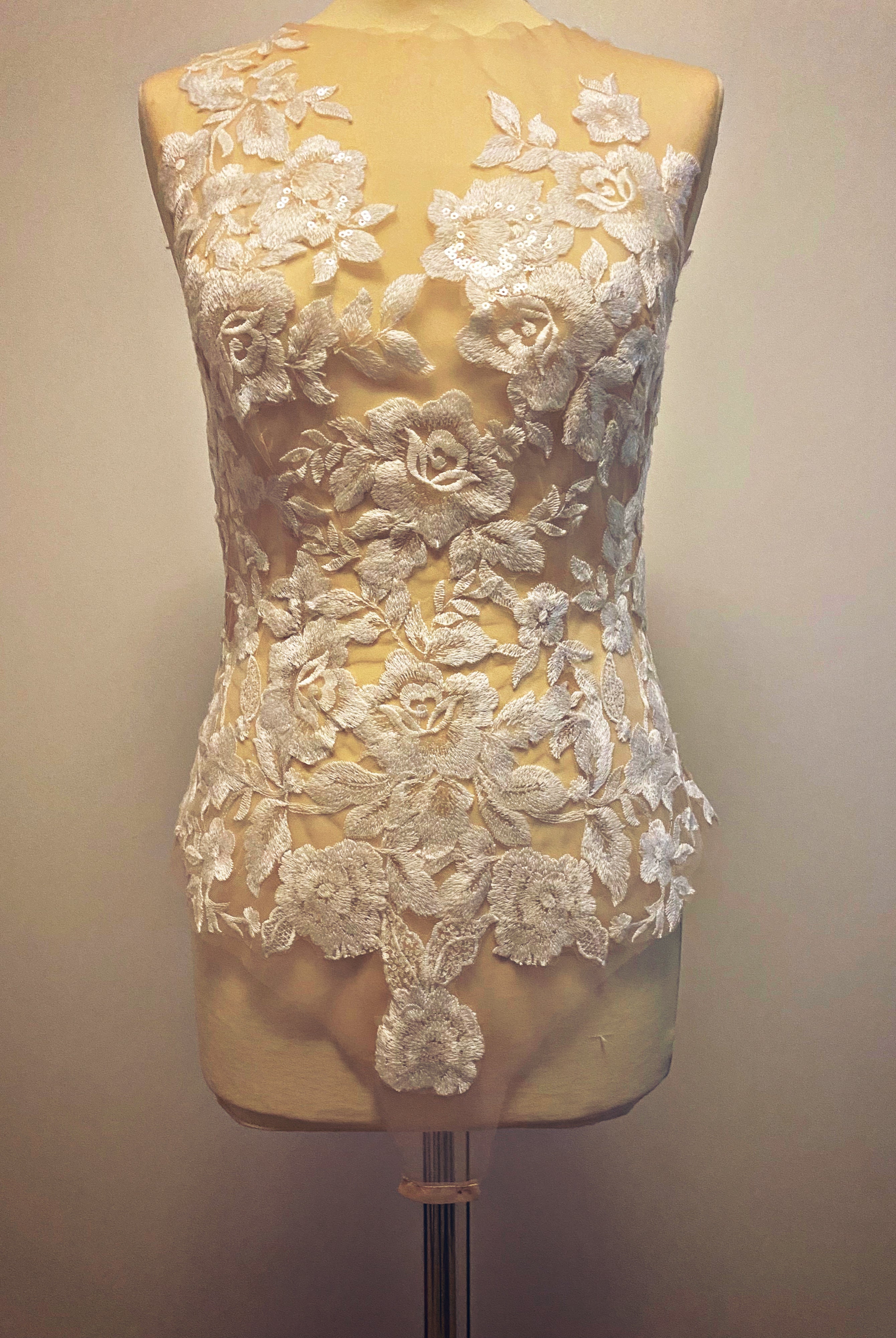 Calliste Nymph bridal bodysuit top - Atelier Calliste