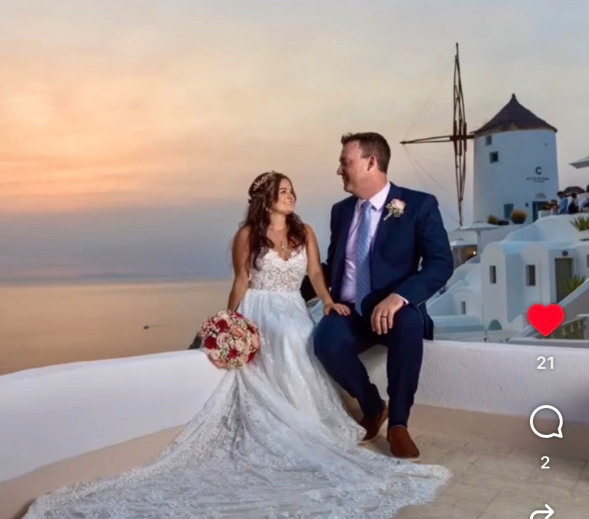 CELINE boho wedding dress - Atelier Calliste