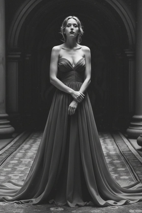 VAMPIRE Red dress - Atelier Calliste