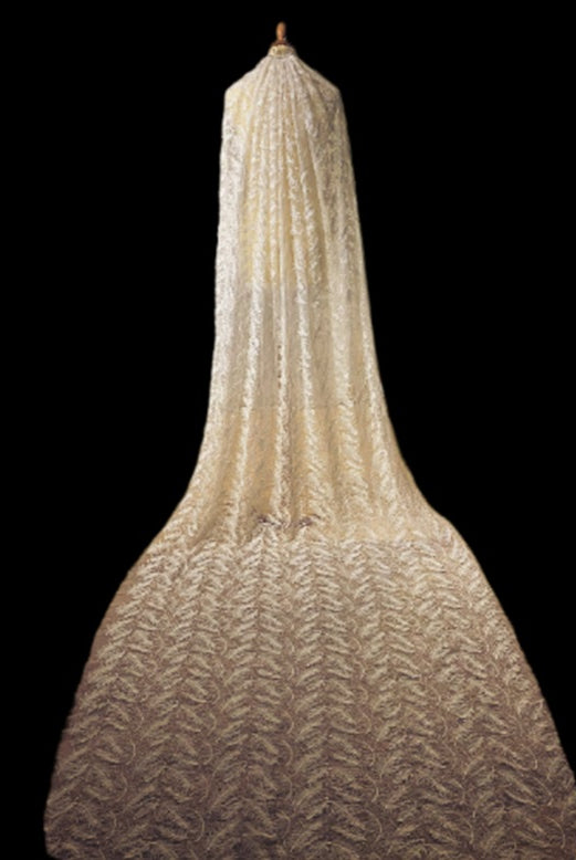 Feather veil & cape - Atelier Calliste