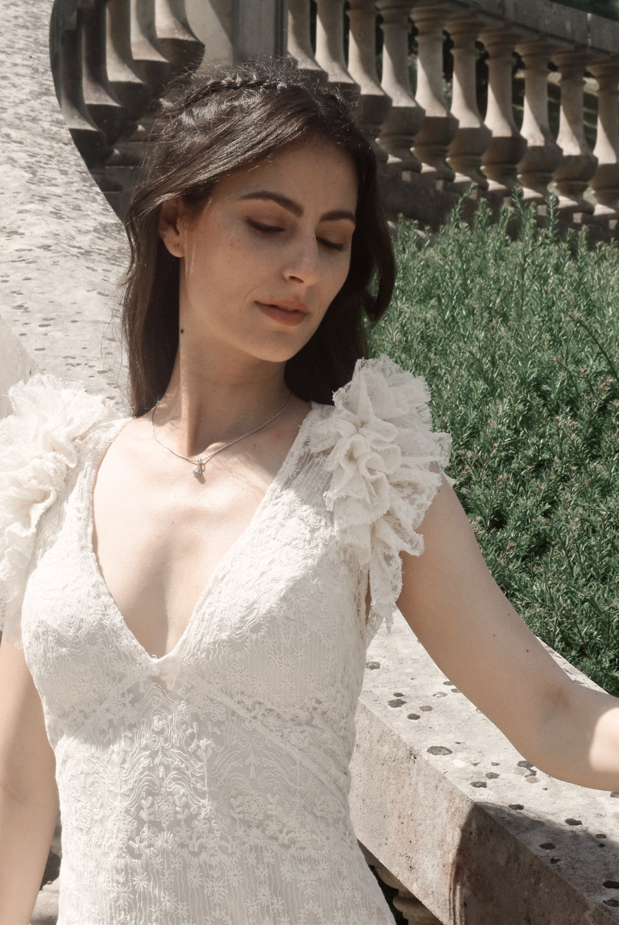 SWAN Ofelia lace dress - Atelier Calliste