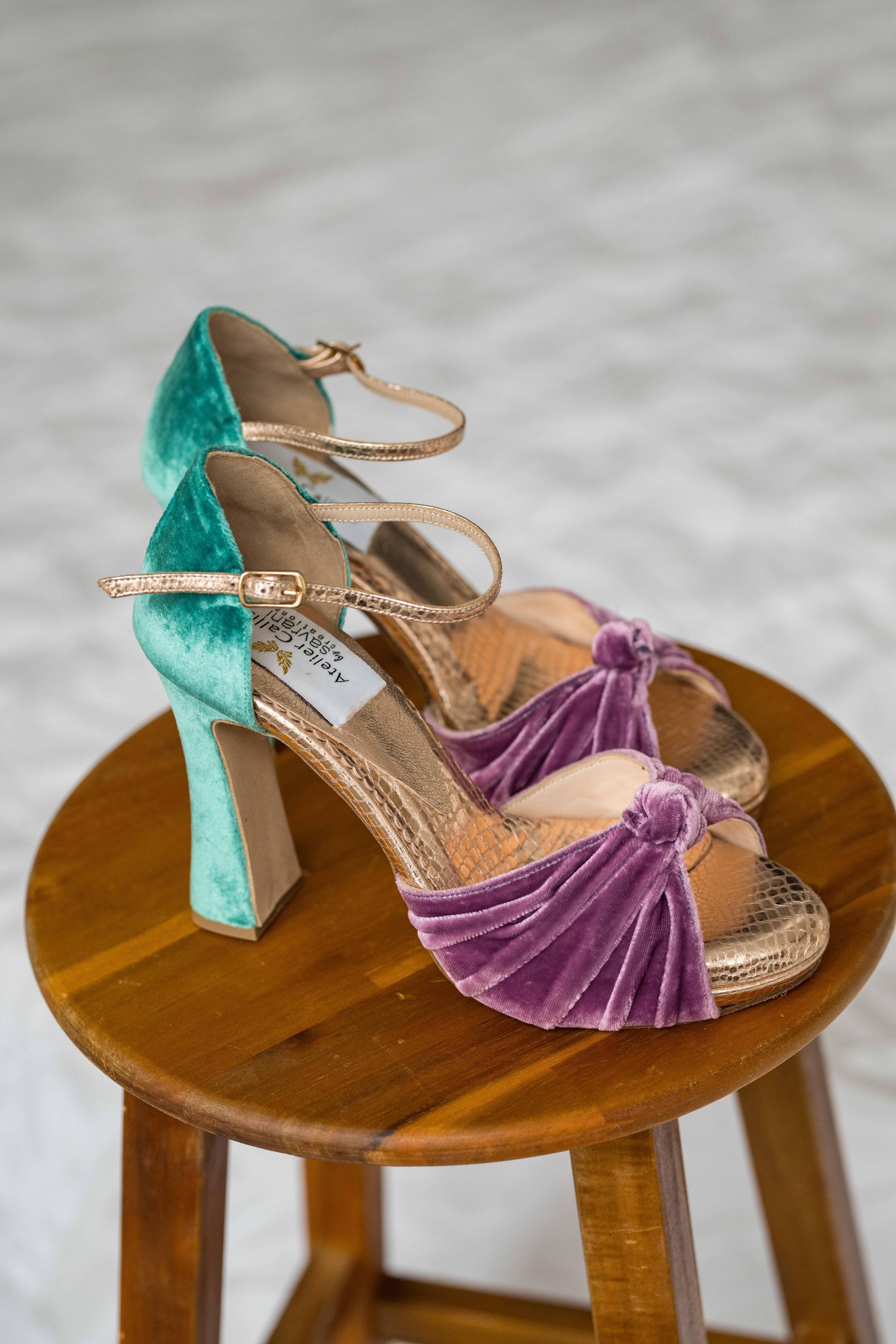 Custom Bohemian Passion Shoes - Atelier Calliste