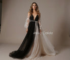 FEDRA black and white dress - Atelier Calliste