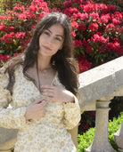 OOAK Gold Silk dress - Atelier Calliste