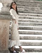 OOAK Gold Silk dress - Atelier Calliste
