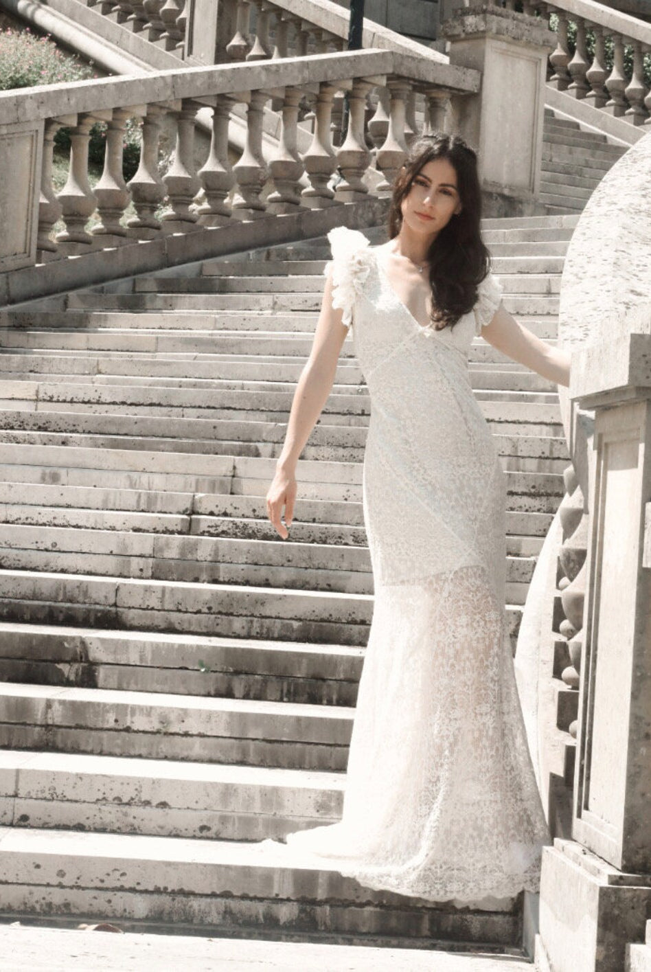 SWAN Ofelia lace dress - Atelier Calliste