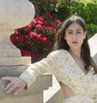 OOAK Gold Silk dress - Atelier Calliste