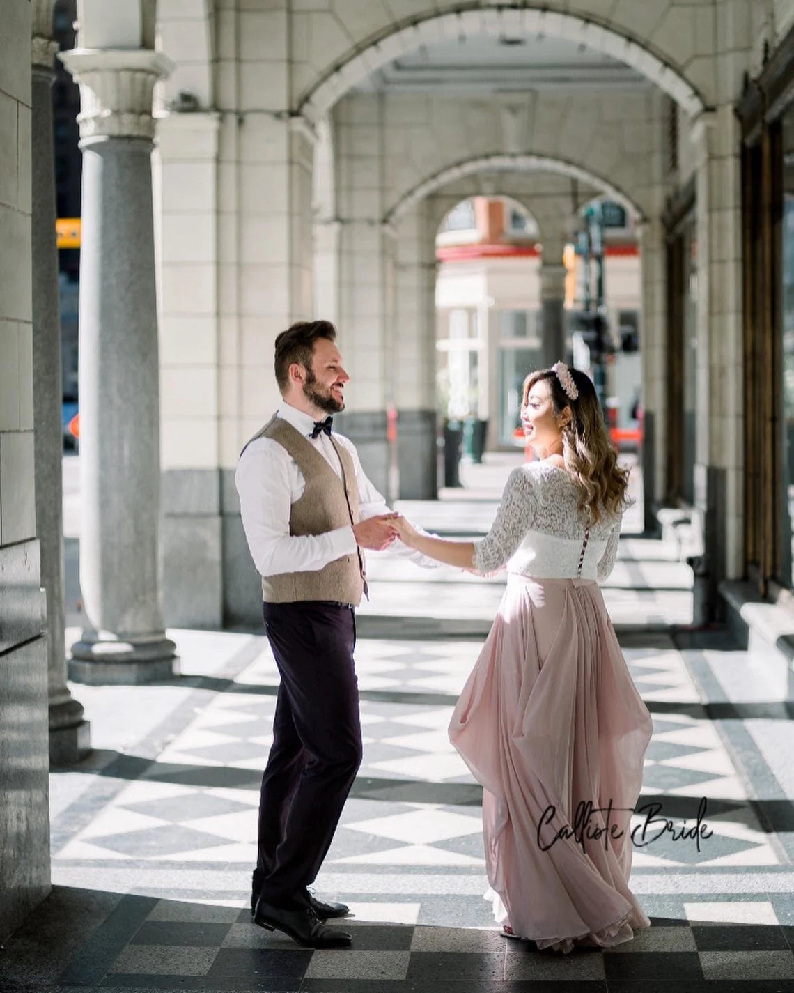 Woods Nymph wedding skirt - Atelier Calliste
