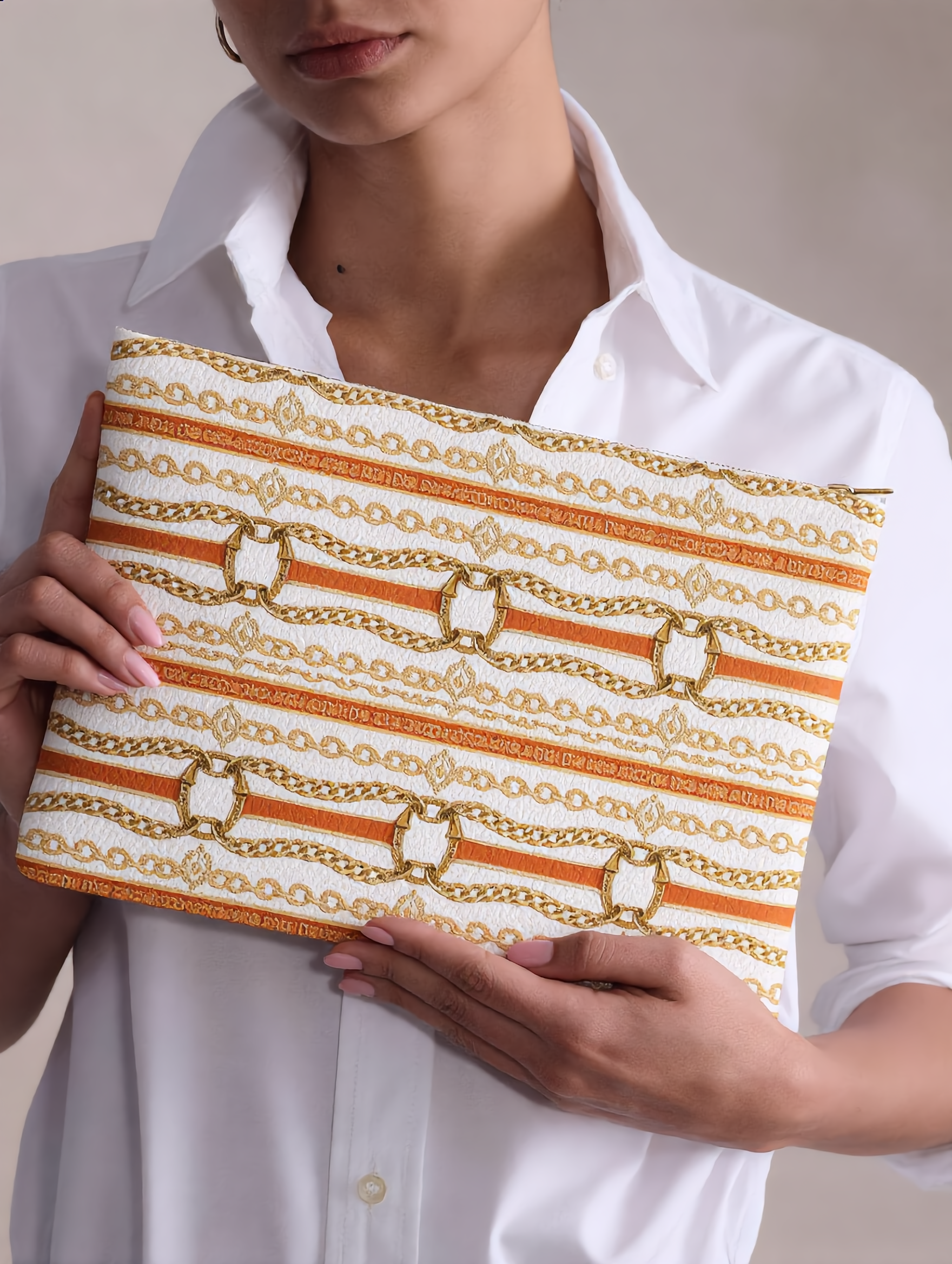 Petra Kara Limited "Revolution" Leather Bag Orange - Atelier Calliste