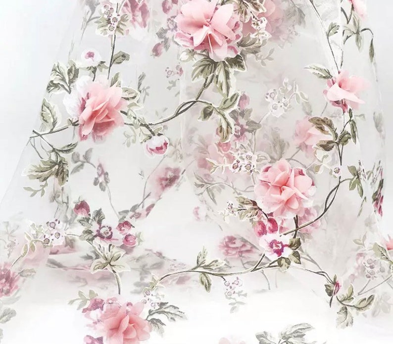 Romantic floral cape - Atelier Calliste