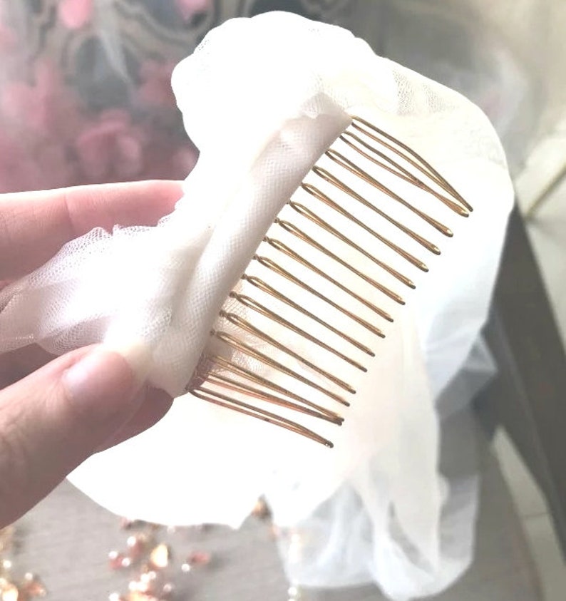 3D FLOWERS veil - Atelier Calliste