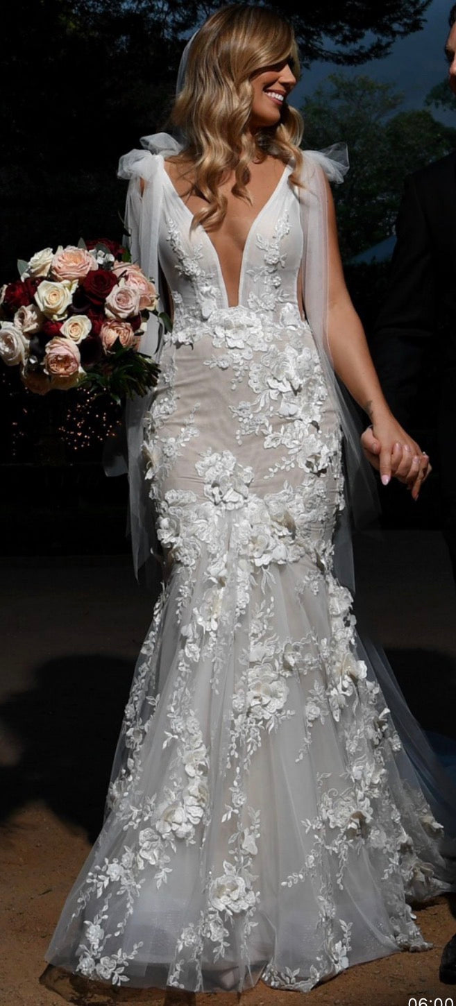 Bespoke Wedding Dress for Andrea - Atelier Calliste