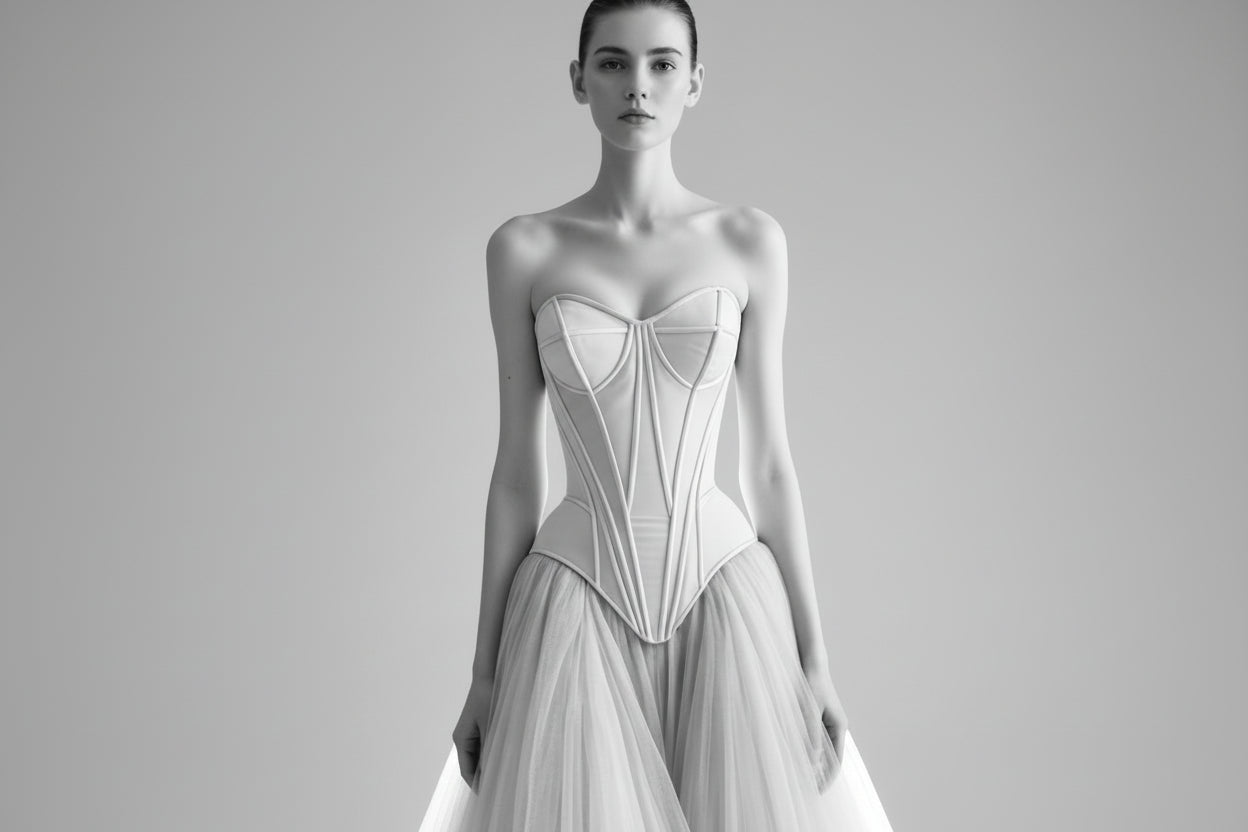 ARCHITECTURAL CORSET DRESS - Atelier Calliste