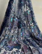 PETRA KARA BESPOKE Peacock Fantasy 1st Instalment artwork featuring vibrant peacock feathers and intricate design details.