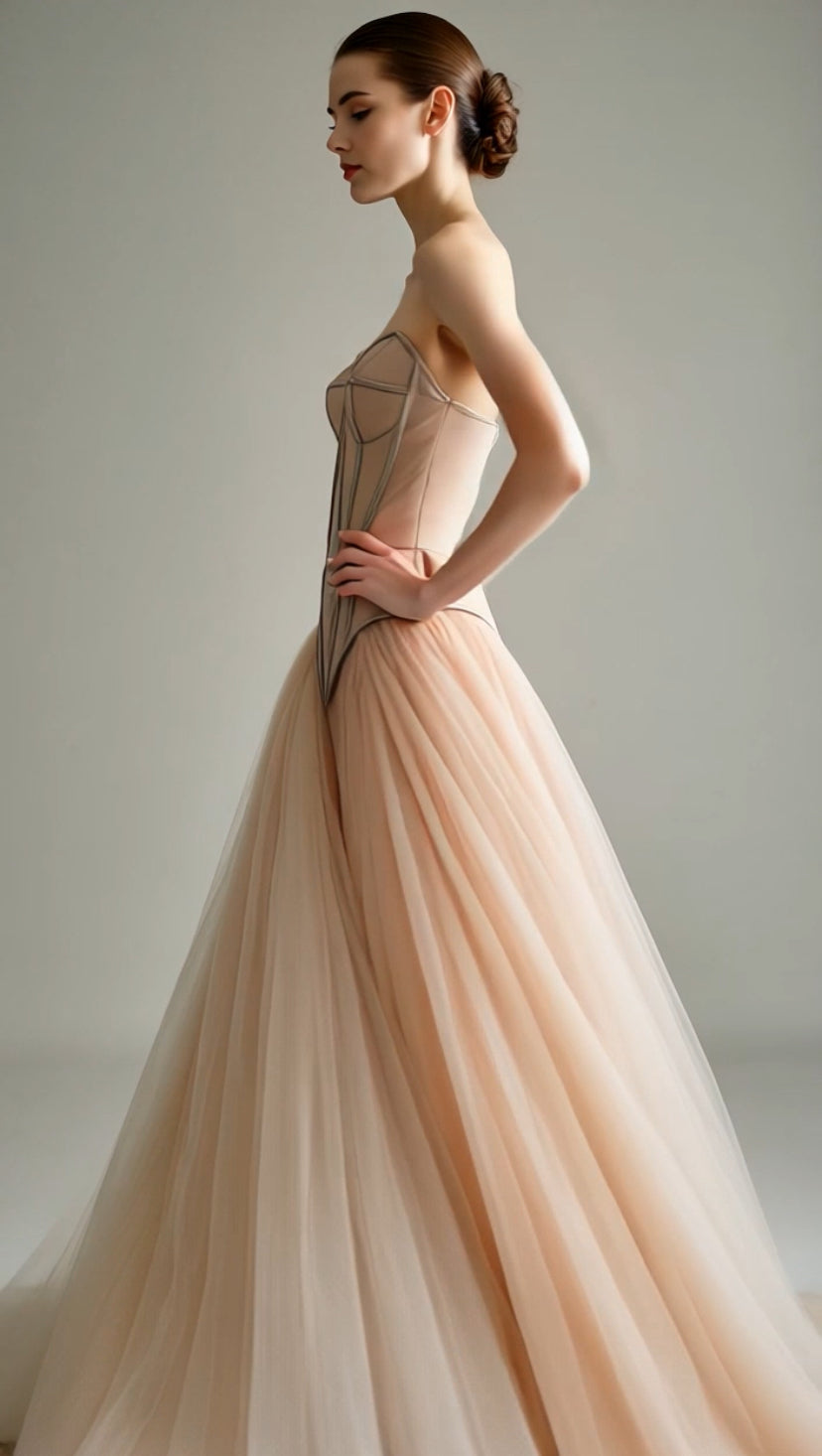 ARCHITECTURAL CORSET DRESS - Atelier Calliste