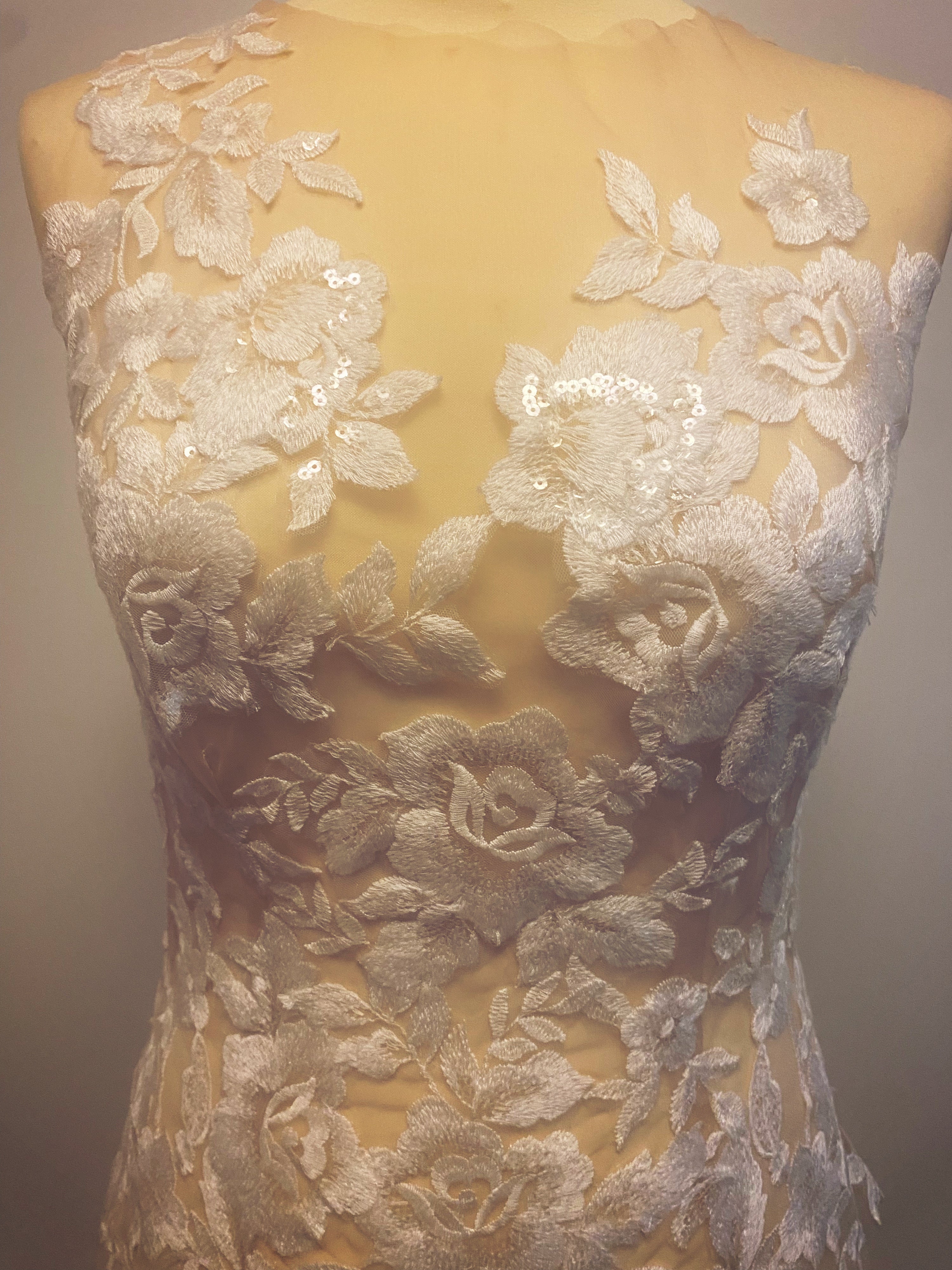 Calliste Nymph bridal bodysuit top - Atelier Calliste