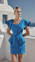 Petra Kara Aether Sculpted Dress featuring a fitted design with intricate detailing and elegant fabric in a stylish silhouette.