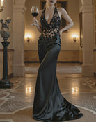 Petra Kara Allure evening dress with elegant design, featuring a flowing fabric and sophisticated style for formal occasions.