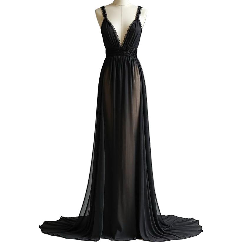 Black Muse dress - Atelier Calliste