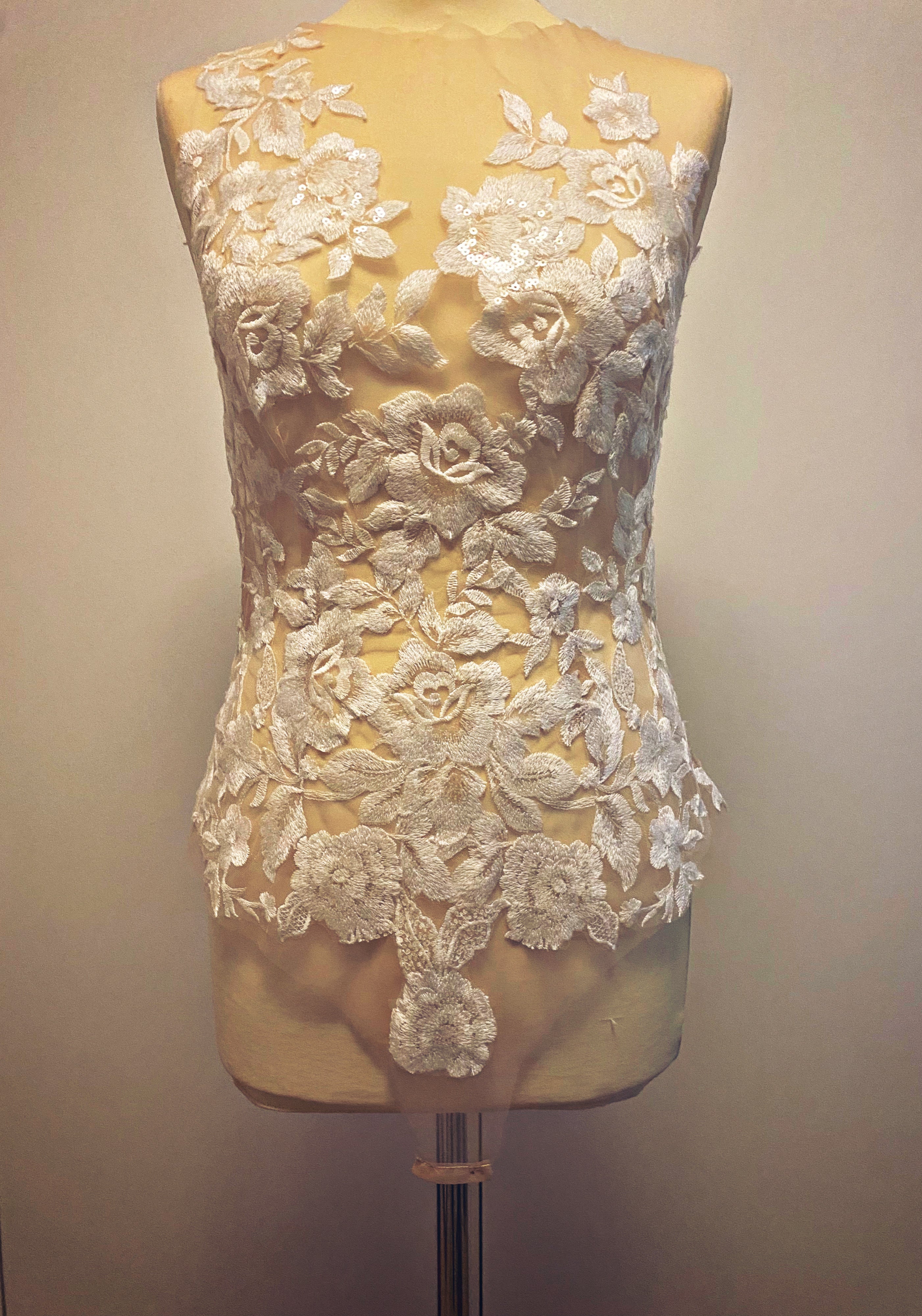 Calliste Nymph bridal bodysuit top - Atelier Calliste