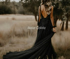 ATROPOS BLACK wedding dress - Atelier Calliste