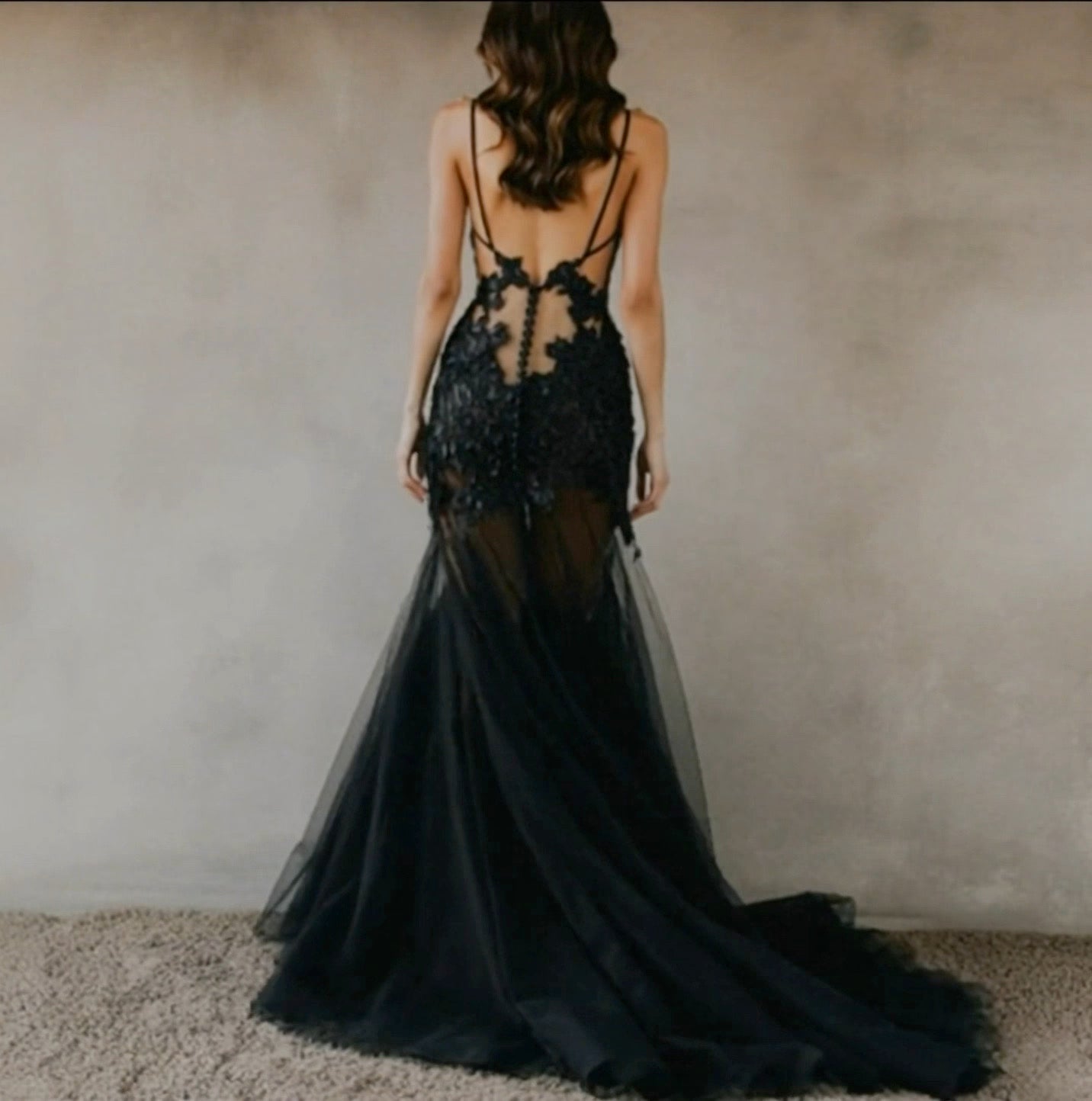WITCH BLACK wedding dress - Atelier Calliste