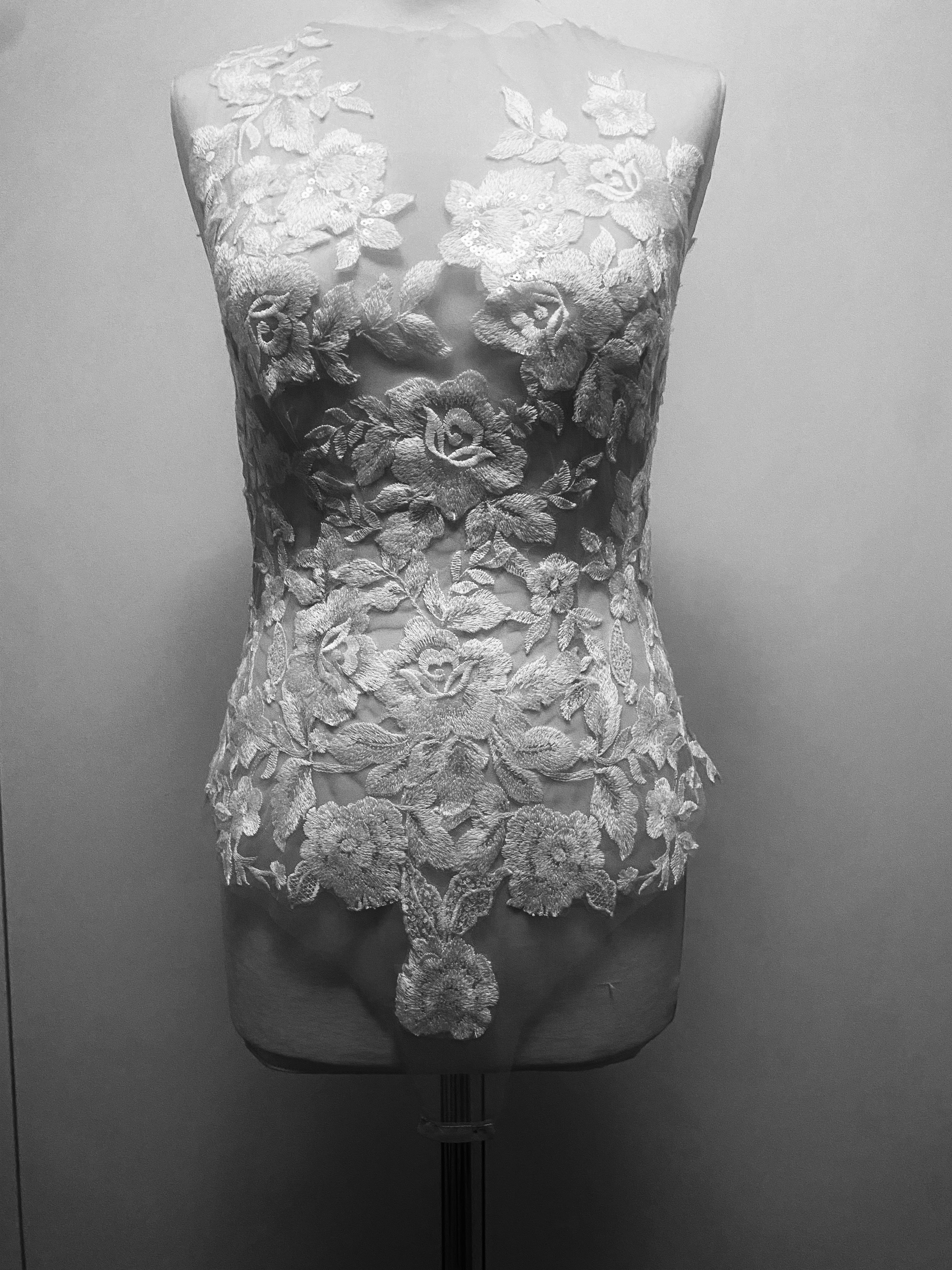 Calliste Nymph bridal bodysuit top - Atelier Calliste