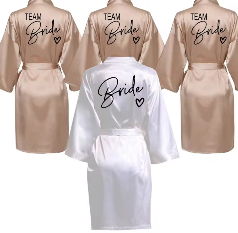 Team Bride Robe - Atelier Calliste