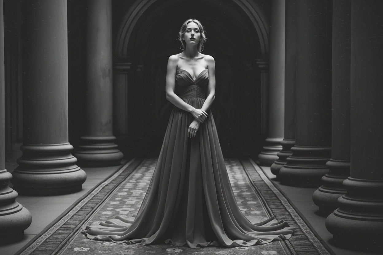 VAMPIRE Red dress - Atelier Calliste