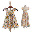 MUM & DAUGHTER Girl ORANGES - Atelier Calliste