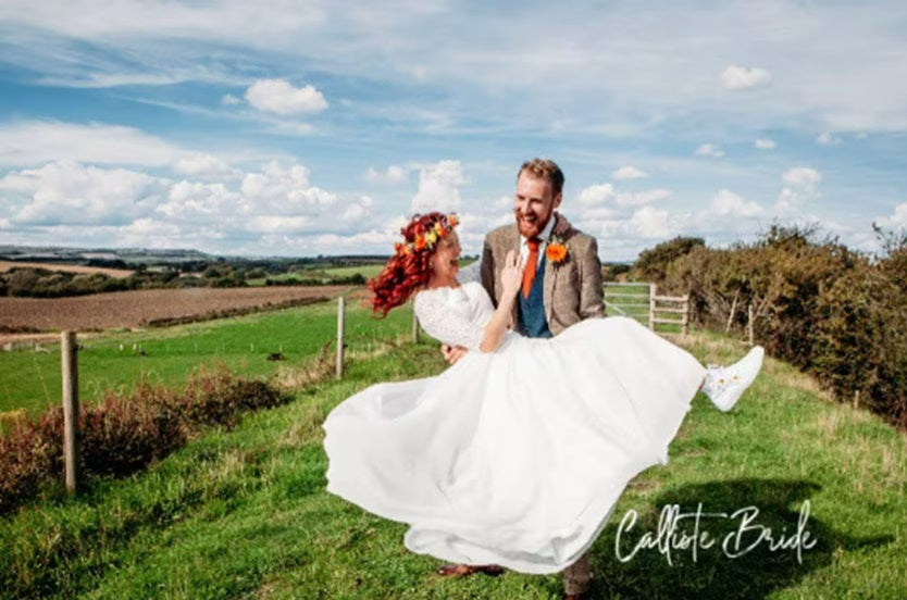 Woods Nymph wedding skirt - Atelier Calliste