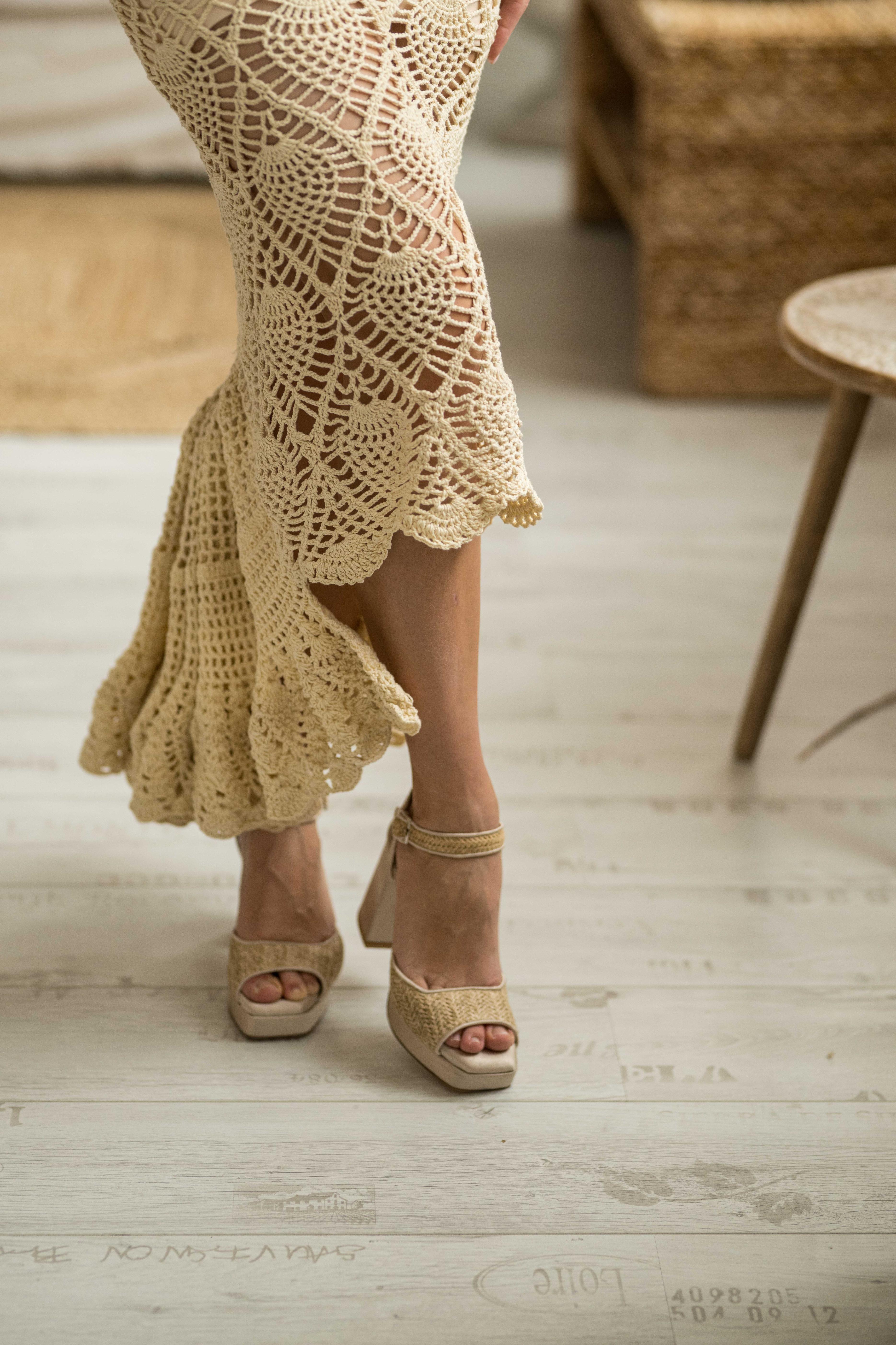 Crochet Love Dress - Atelier Calliste