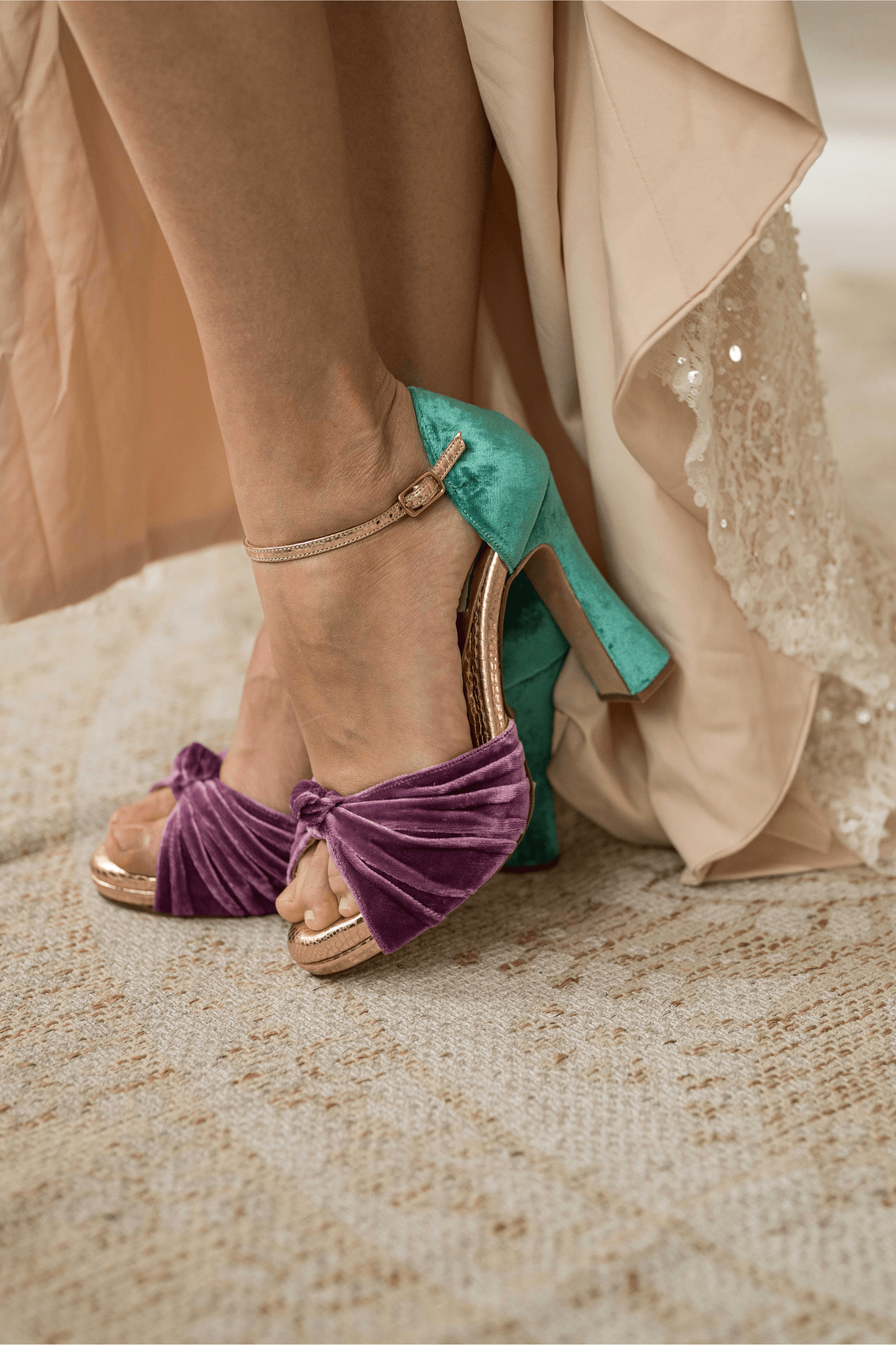 Custom Bohemian Passion Shoes - Atelier Calliste