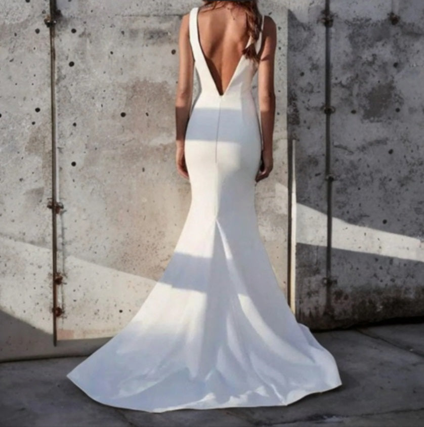MINIMAL MERMAID Calliste Wedding dress - Atelier Calliste