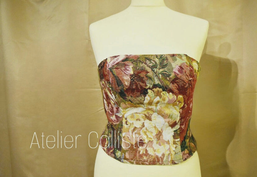 Midi satin asymmetrical skirt - Atelier Calliste