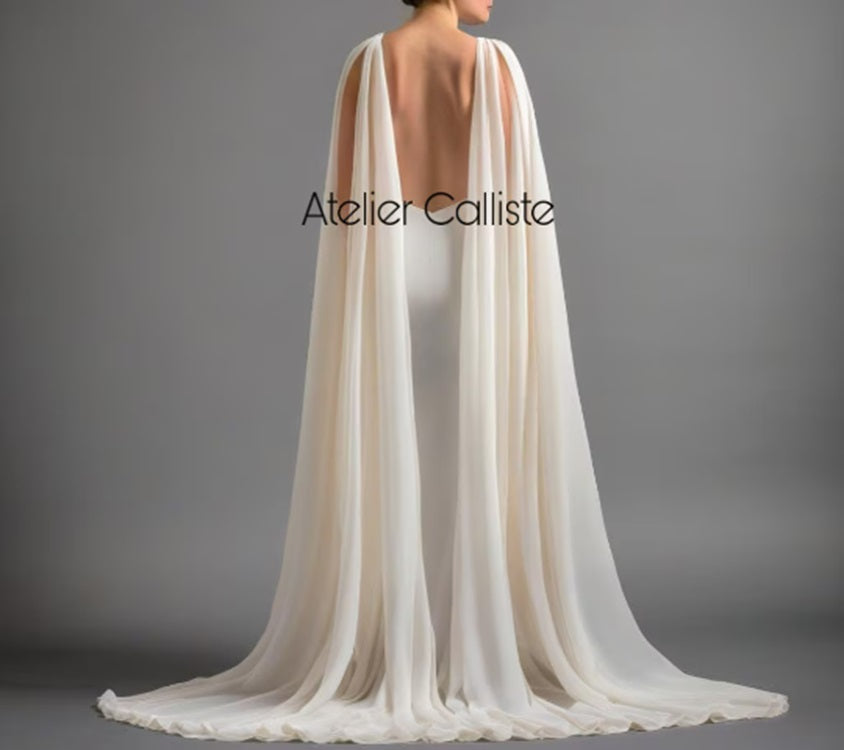 CHIFFON cape wings - Atelier Calliste