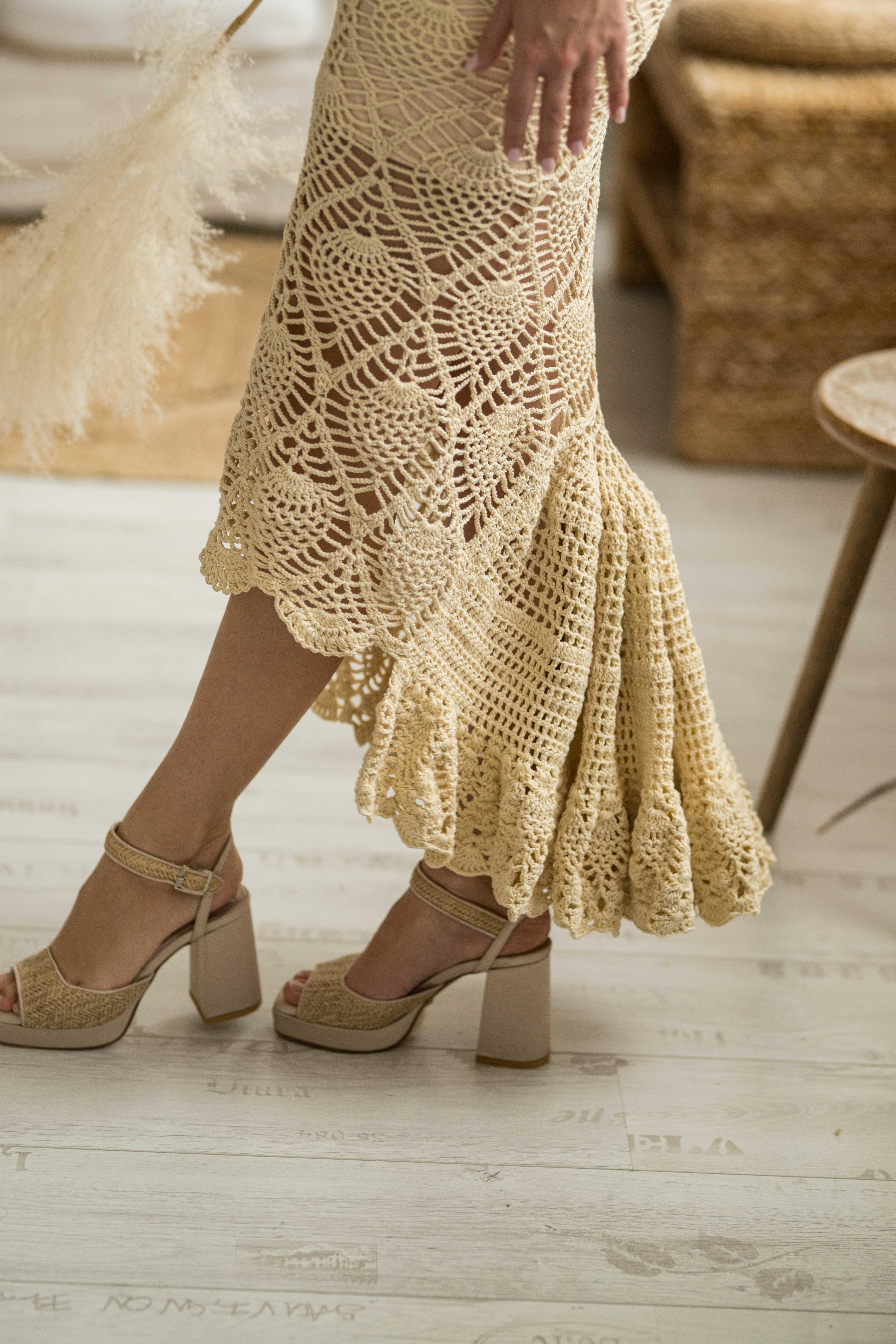 Crochet Love Dress - Atelier Calliste