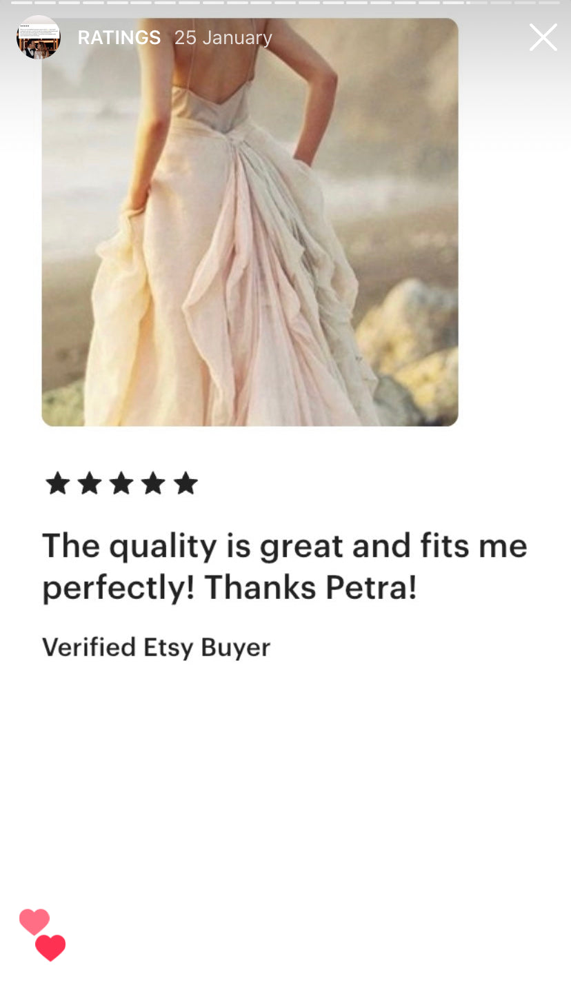 Whimsical wedding skirt - Atelier Calliste