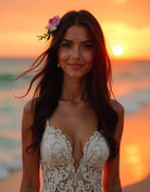 EXOTIC lace dress - Atelier Calliste