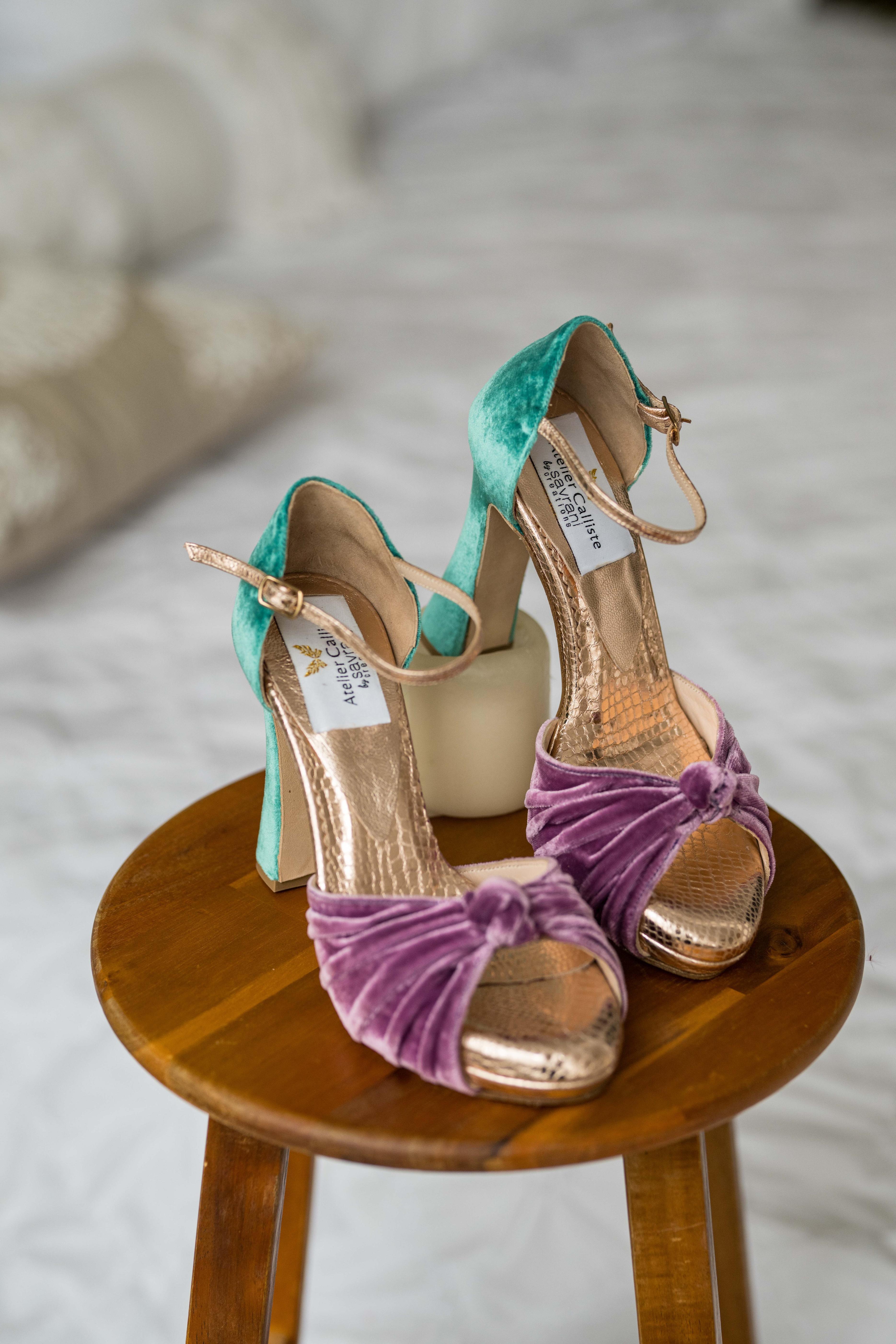 Custom Bohemian Passion Shoes - Atelier Calliste